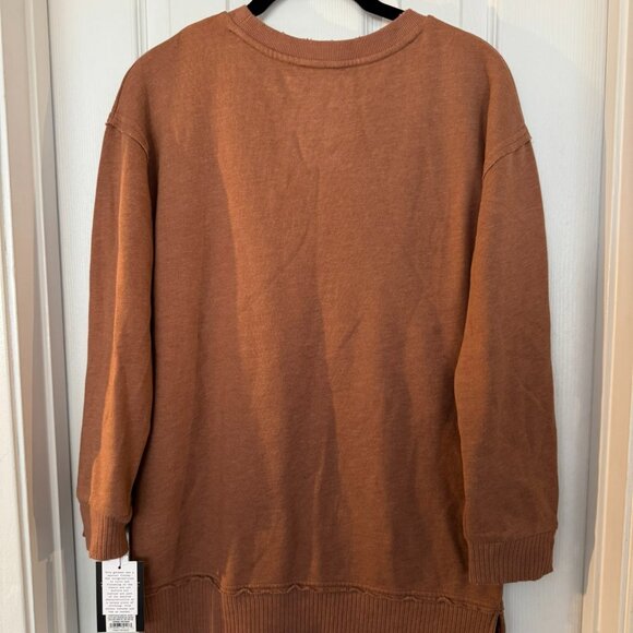 NWT Art Class Girl's Crewneck Pullover Sweatshirt, Size L (10/12), Blush Brown - Picture 8 of 16